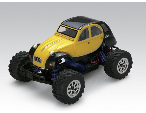 Thunder Tiger 6551-FS Citroen 2 cv 2WD Mini Monster Truck 1:18 4wd Radiocomando