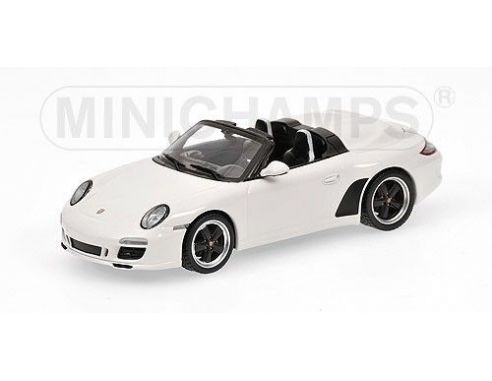 Minichamps PM400069531 PORSCHE 911 SPEEDSTER 2011 WHITE 1:43 Modellino
