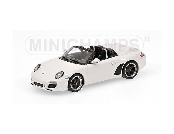 Minichamps PM400069531 PORSCHE 911 SPEEDSTER 2011 WHITE 1:43 Modellino