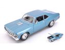 Maisto MI31262B CHEVROLET NOVA SS 1970 METALLIC LIGHT BLUE 1:24 Modellino