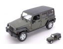 Maisto MI31268G JEEP WRANGLER UNLIMITED 2015 MILITAR GREEN 1:24 Modellino