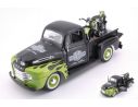 Maisto MI32171G FORD F1 PICK UP 1948 W/HARLEY DAVIDSON FL PANHEAD BLACK/GREEN 1:24 Modellino