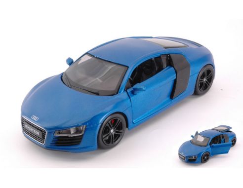 Maisto MI32504 AUDI R8 EXOTICS BLUE 1:24 Modellino