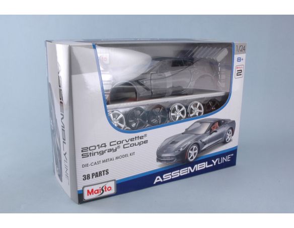 Maisto MI39125 CORVETTE STINGRAY COUPE 2014 KIT 1:24 Modellino