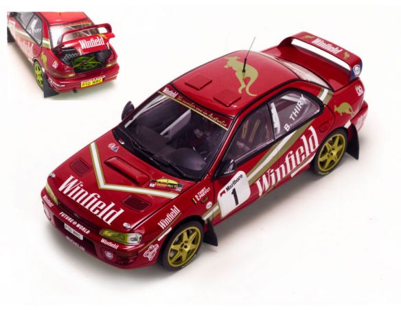SunStar SS5510 SUBARU IMPREZA N.1 2nd RALLYE YPRES B.THIRY-S.PREVOT 1:18 Modellino