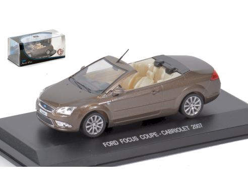 Edison Giocattoli EDS892121F FORD FOCUS COUPE CABRIO 2007 BROWN 1:43 Modellino