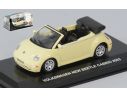 Edison Giocattoli EDS892121T VW NEW BEETLE CABRIO 2003 CREAM 1:43 Modellino