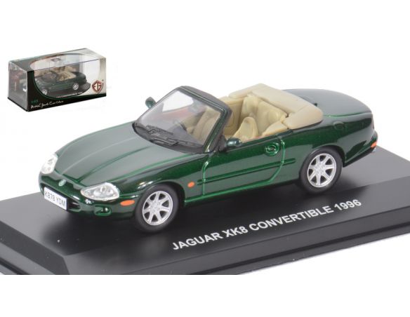 Edison Giocattoli EDS892121V JAGUAR XK8 CONVERTIBLE GREEN 1:43 Modellino