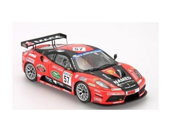 BBR BBRC18B FERRARI 430 N.57 FIA GT 3 2009 1:43 Modellino