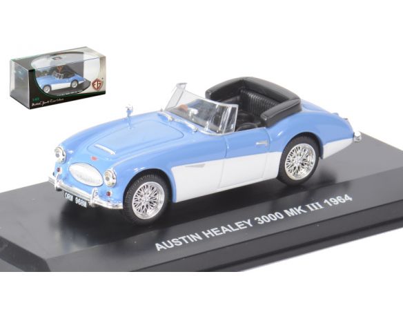 Edison Giocattoli EDS892122H AUSTIN HEALEY 3000 MKIII 964 LIGHT BLUE/WHITE 1:43 Modellino