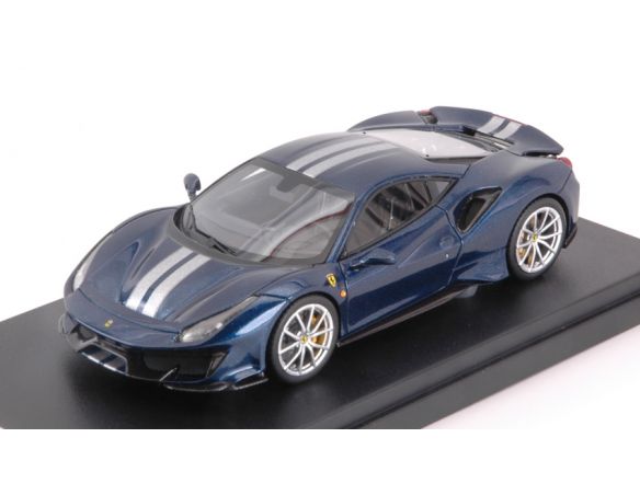 Looksmart LS488E FERRARI 488 PISTA 2018 BLUE TOUR DE FRANCE 522 1:43 Modellino