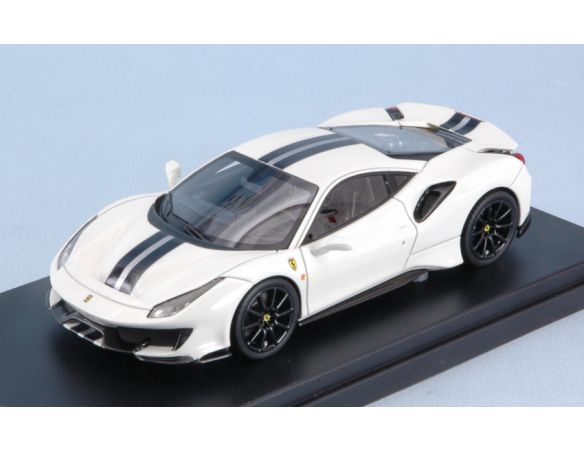 Looksmart LS488G FERRARI 488 PISTA 2018 BIANCO AVUS 100 1:43 Modellino