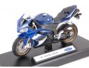 Welly WE12806 YAMAHA YZF-R1 2008 BLUE 1:18 Modellino