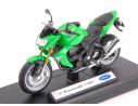 Welly WE12831 KAWASAKI 2007 Z1000 GREEN 1:18 Modellino
