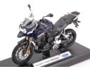 Welly WE12836 TRIUMPH TIGER EXPLORER BLUE 1:18 Modellino