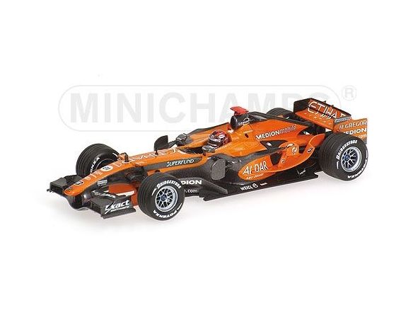 Minichamps PM400070021 SPYKER C.ALBERS 2007 1:43 Modellino