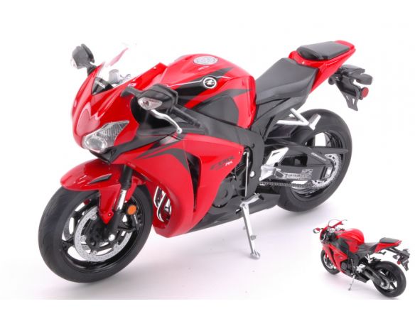 Welly WE38986G HONDA CBR 1000RR 2009 RED/BLACK 1:10 Modellino