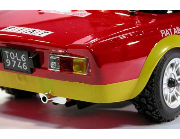 Italtrading EZRL124 Fiat 124 Abarth Rally 1975 RTR 1:10 Radiocomando Box Rovinato