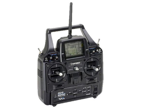 Sanwa RDS8000-FHSS  Mode 2 8 canali per aerei Radiocomando
