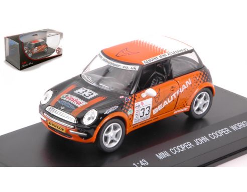 Edison Giocattoli EDS895021Q MINI COOPER S JOHN COOPER WORKS CHALLENGE N.33 1:43 Modellino