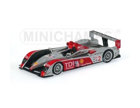 Minichamps PM400071692 AUDI R 10 N.2 WINN.12h SEBR.'07 1:43 Modellino