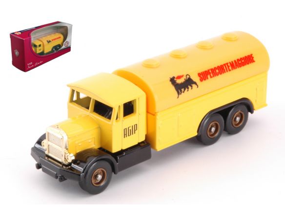 Edison Giocattoli EDS896021F VEICOLO COMMERCIALE NOSTALGIA AGIP SUPERCORTEMAGGIORE 1:43 Modellino