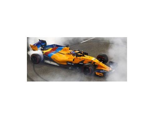 Spark Model S6069 MC LAREN MCL33 F.ALONSO 2018 ABU DHABI LAST RACE SPECIAL PACKAGE 1:43 Modellino