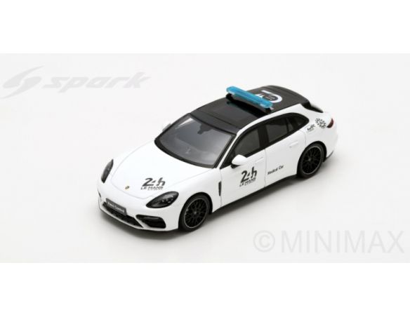 Spark Model S7049 PORSCHE PANAMERA SPORT TURISMO MEDICAL CAR 24 H LM 2018 1:43 Modellino