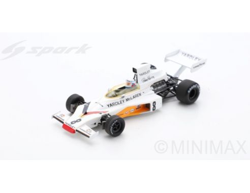 Spark Model S7144 MC LAREN M23 PETER REVSON 1973 N.8 WINNER BRITISH GP 1:43 Modellino
