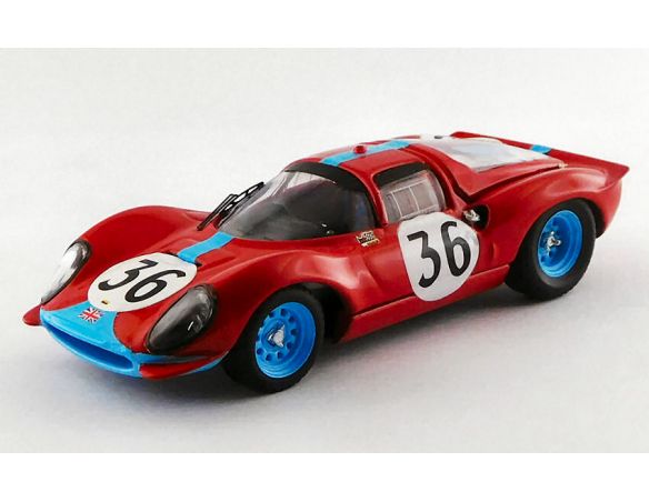 Art Model AM0207-2 FERRARI DINO 206 S COUPE N.36 DNF LM 1966 SALMON-HOBBS 1:43 Modellino