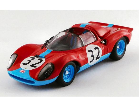Art Model AM0403 FERRARI DINO 206 S N.32 WINNER CLASS BRANDS HATCH 1966 M.PARKES 1:43 Modellino