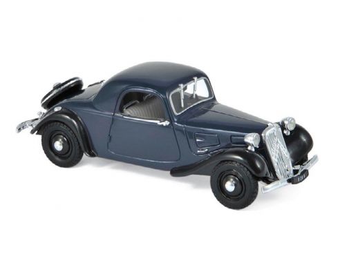 Norev NV153029 CITROEN TRACTION 7C FAUX CABRIOLET 1937 DARK BLUE 1:43 Modellino