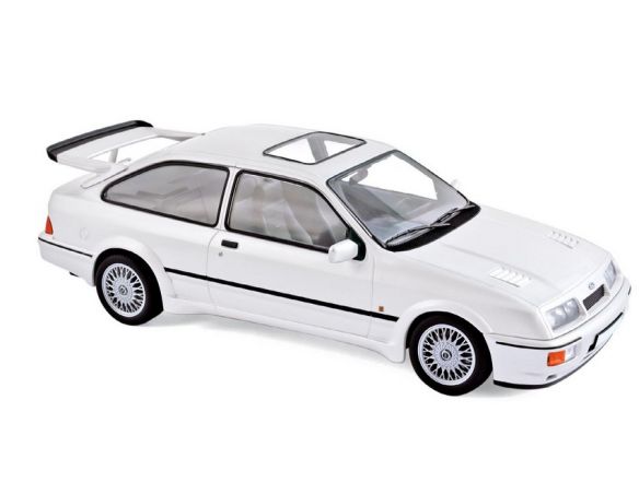 Norev NV182771 FORD SIERRA COSWORTH 1986 WHITE 1:18 Modellino