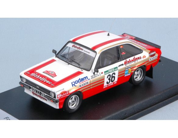 Trofeu TFRRAL76 FORD ESCORT MKII RS2000 N.36 RALLY OF PORTUGAL 1982 R.SOUTO-E.CID 1:43 Modellino