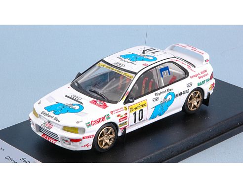 Trofeu TFRRFR03 SUBARU IMPREZA N.10 7th RALLY MONTE CARLO 1997 O.BURRI-C.HOFFMAN 1:43 Modellino