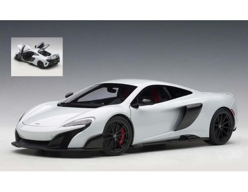 AUTOART AA76046 MC LAREN 676LT 2016 SILICA WHITE 1:18 Modellino
