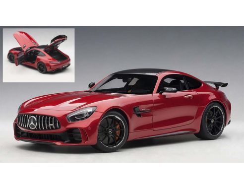 AUTOART AA76331 MERCEDES AMG GT R 2017 DESIGNO CARDINAL/RED METAL 1:18 Modellino