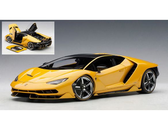 Auto Art / Gateway AA79115 LAMBORGHINI CENTENARIO LP770-4 NEW GIALLO/ORIO PEARL 1:18 Modellino