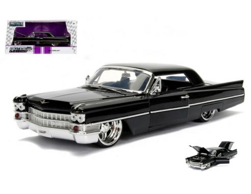 Jada JADA99550BK CADILLAC 1963 BLACK 1:24 Modellino