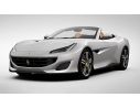 Looksmart LS18017B FERRARI PORTOFINO OPEN ROOF ALLUMINIO OPACO C/VETRINA 1:18 Modellino