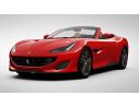 Looksmart LS18017E FERRARI PORTOFINO OPEN ROOF ROSSO CORSA C/VETRINA 1:18 Modellino