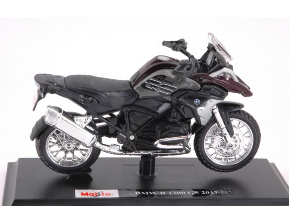 Maisto MI17060R BMW R 1200 GS 2017 BLACK 1:18 Modellino