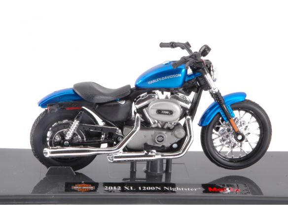 Maisto MI18861 HARLEY DAVIDSON XL 1200N NIGHTSTER 2012 1:18 Modellino