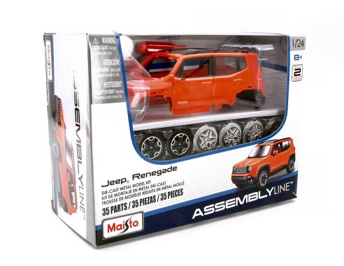 Maisto MI39282 JEEP RENEGADE KIT 1:24 Modellino