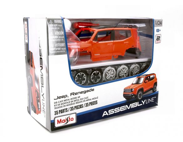 Maisto MI39282 JEEP RENEGADE KIT 1:24 Modellino
