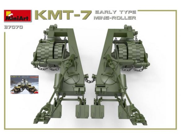 Miniart MIN37070 KMT-7 EARLY TYPE MINE ROLLER KIT 1:35 Modellino