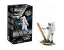 Revell RV03702 APOLLO 11 ASTRONAUT ON THE MOON (50 YEARS MOON LANDING) KIT 1:96 Modellino