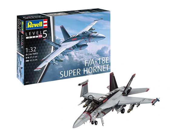 Revell RV04994 F/A-18E SUPER HORNET KIT 1:32 Modellino