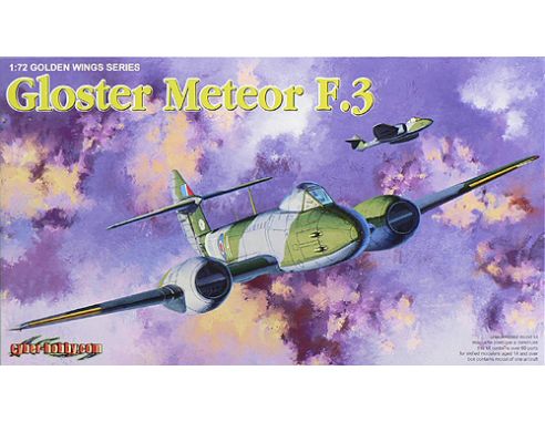 Dragon D5044 GLOSTER METEOR F.3  KIT 1:72 Modellino