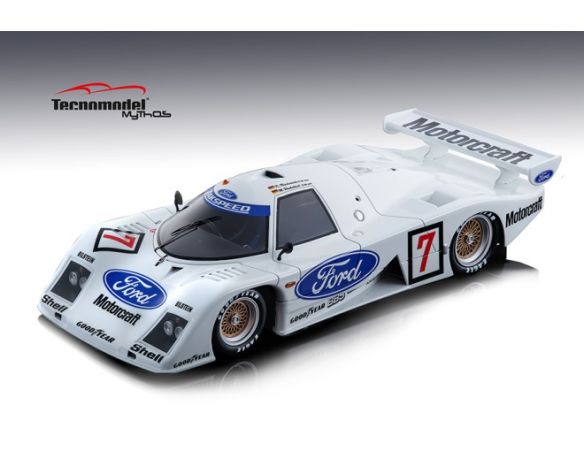 Tecnomodel TMD18119C FORD C100 N.7 20th 1000 KM NURBURGRING 1982 M.WINKELHOCK-K.LUDWIG 1:18 Modellino